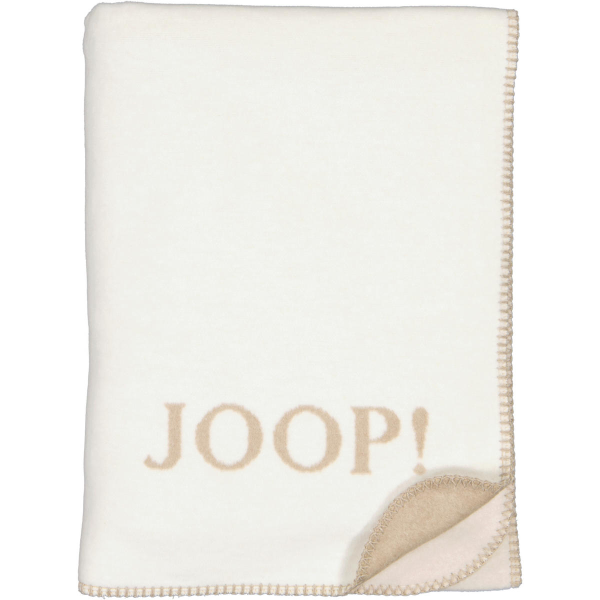 WOHNDECKEN SPLIT NATUR - Beige, Textil (150/200cm) - Joop!