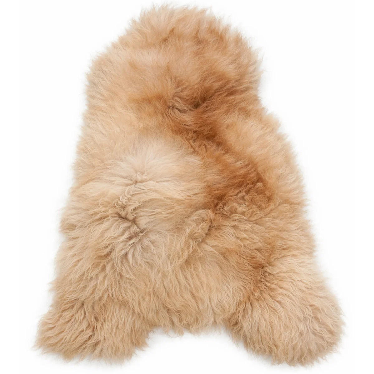 FELL Island Schaffell Braun ca. 115 cm - Hellbraun/Braun, Fell (65/115cm) - Provellus