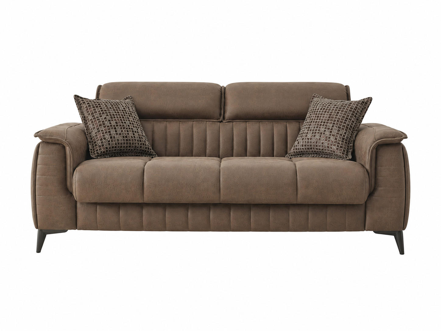 XXXLutz 2-Sitzer Braun 178x85x95 cm