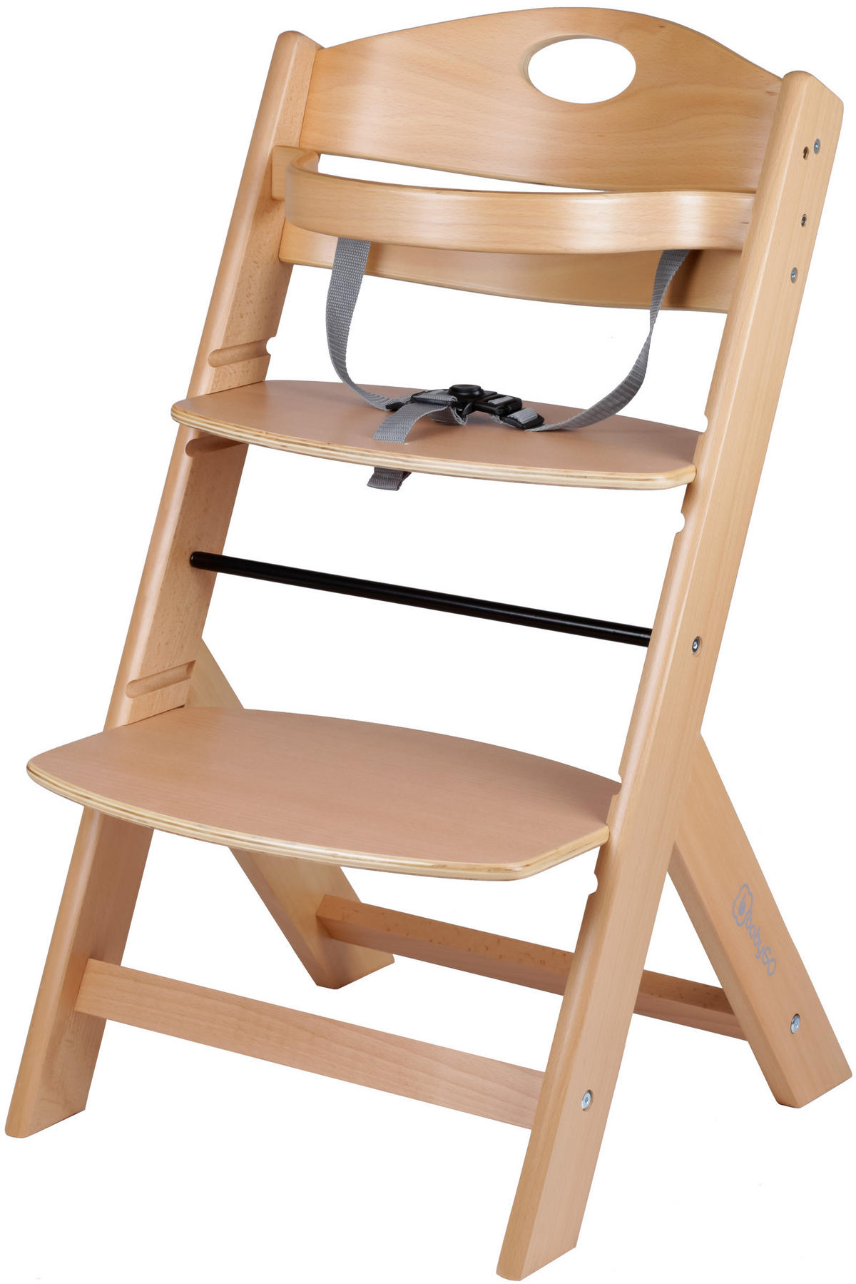 HOCHSTUHL-SET Family Newborn - Eichefarben, Holz (44/88/63cm) - BabyGo