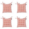 SITZKISSEN Neapel 46/46 cm 4er-Set - Pink, Textil (46/8/46cm) - Madison