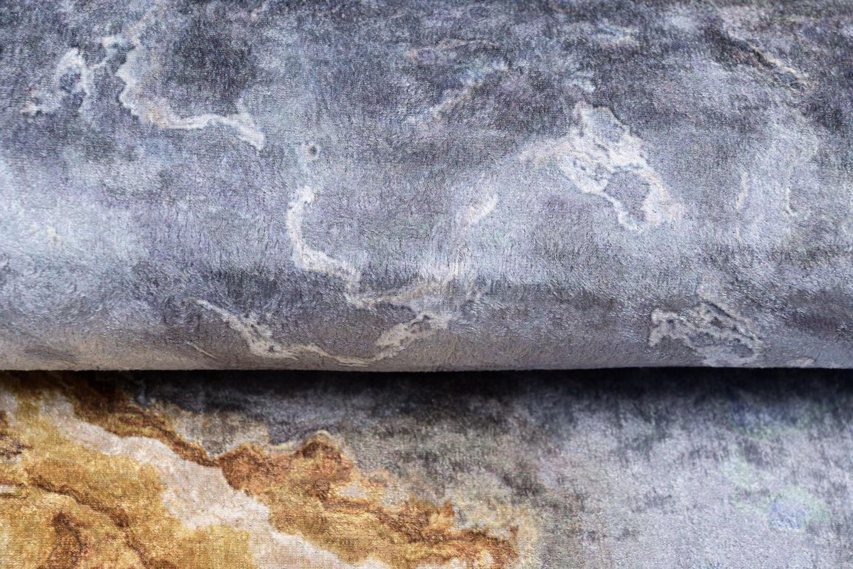 TEPPICH TOSCANA Grau 80/150 cm - Grau, Textil (80/150cm) - Tapiso