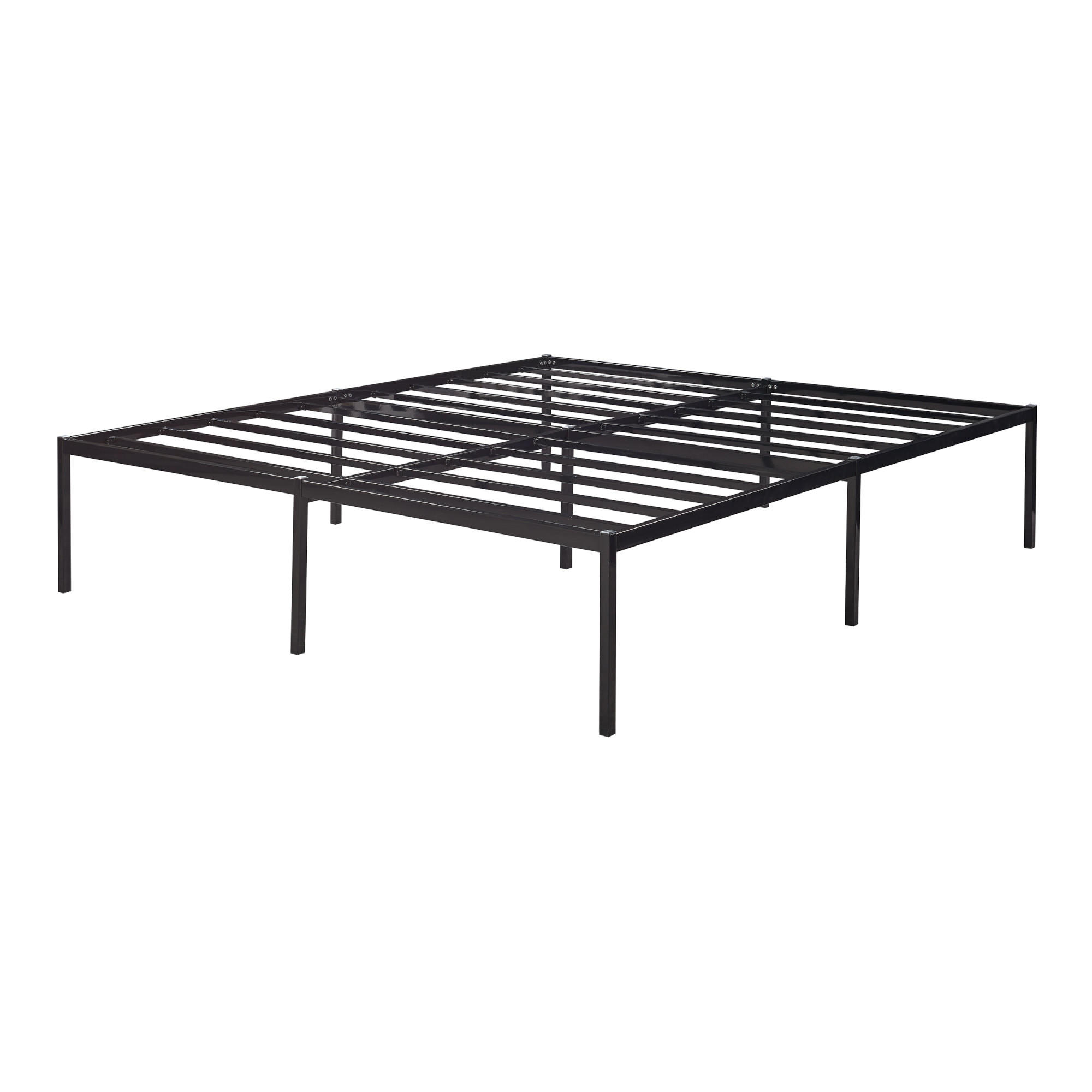 METALLBETT Vårdö - Schwarz, Metall (160/200cm) - [en.casa]