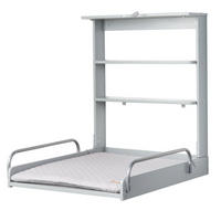 WANDWICKELREGAL roba Style grau - Taupe, Holzwerkstoff (66.5/78/76.5cm) - Roba