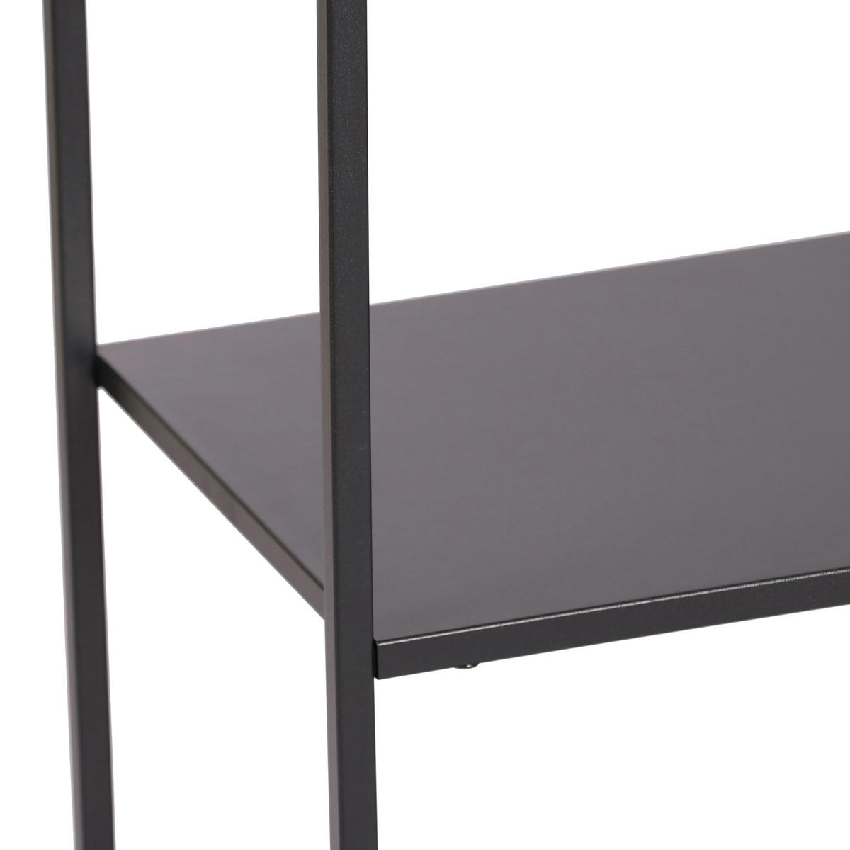 STANDREGAL Isojoki - Schwarz, Metall (120/87.5/35cm) - [en.casa]