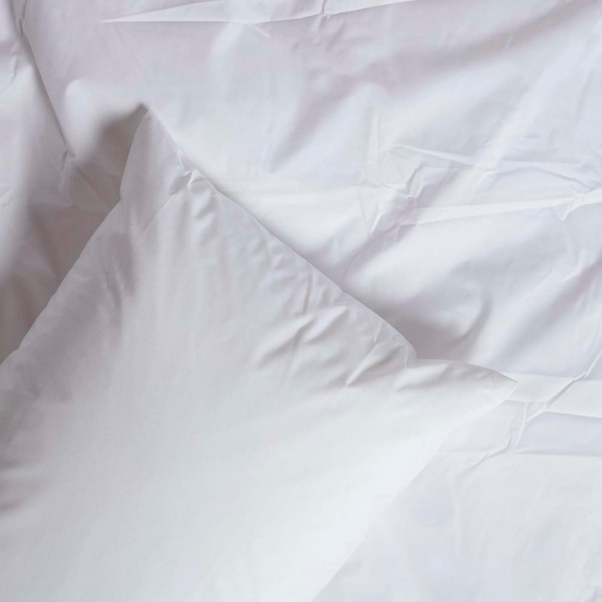 KISSENSCHONER wasserdicht 40/80 cm, 4er-Set mit Reißverschluss - Weiß, Textil (40/80cm) - Homescapes