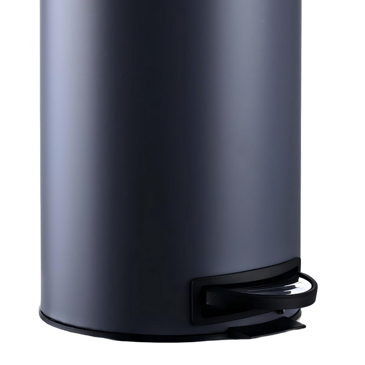 MÜLLEIMER - Grau, Kunststoff/Metall (25.5/39/33cm) - Relaxdays