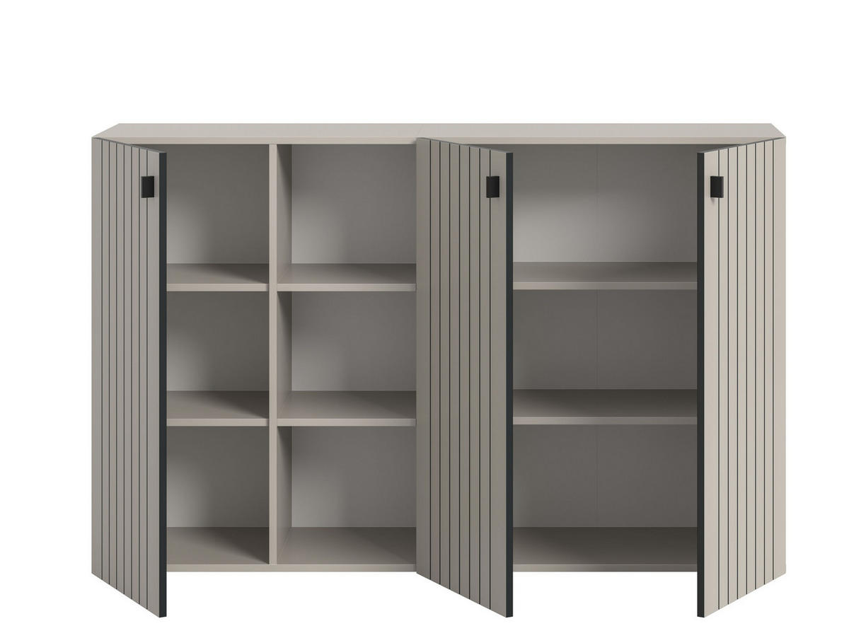 SCHUHKOMMODE Luv (B/H/T: ca. 150/96/37 cm) in Kaschmir/Kaschmir - Kaschmir, Holzwerkstoff (150/96/37cm)