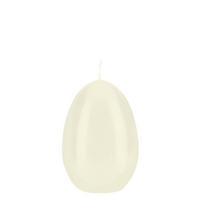 EIKERZEN Klarlack Elfenbein 120 x Ø 80 mm, 6 Stück - Beige, Paraffin (8/12/12cm) - Kopschitz Kerzen
