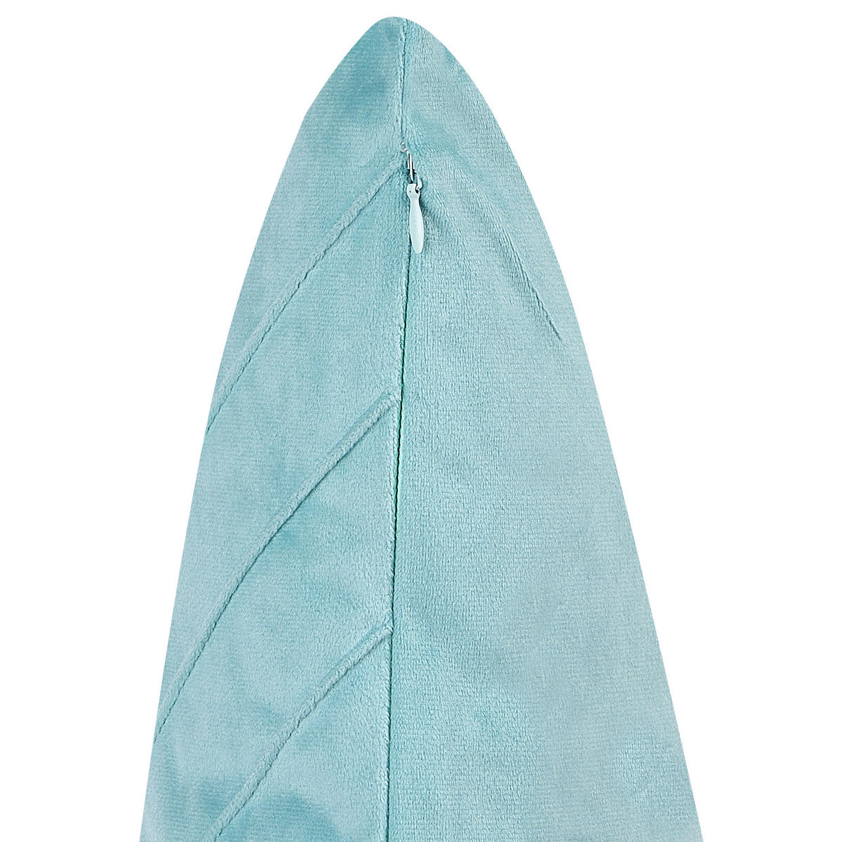DEKOKISSEN 2er-Set Hellblau 45/45 cm Coneflower - Hellblau, Textil (45/45cm) - Beliani