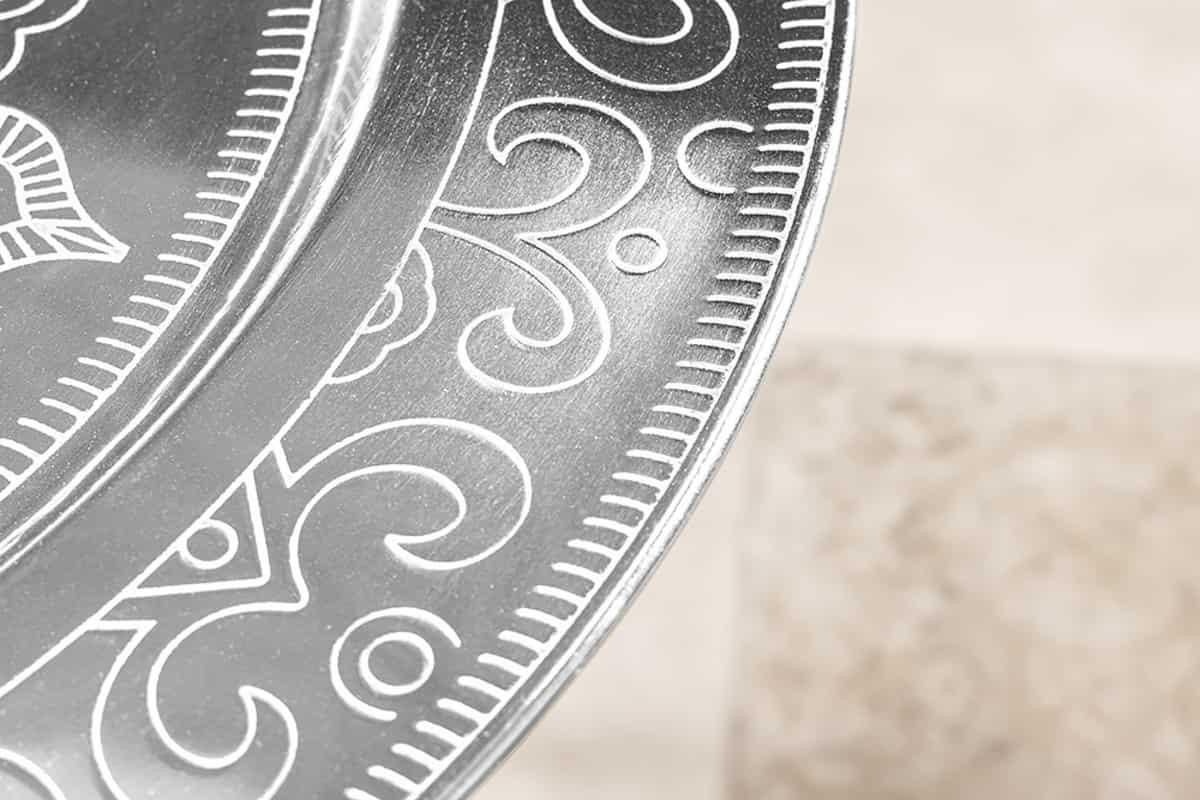 COUCHTISCH MARRAKESCH Eisen rund Silber 60cm - Silberfarben, Metall (60/60/51cm) - riess-ambiente