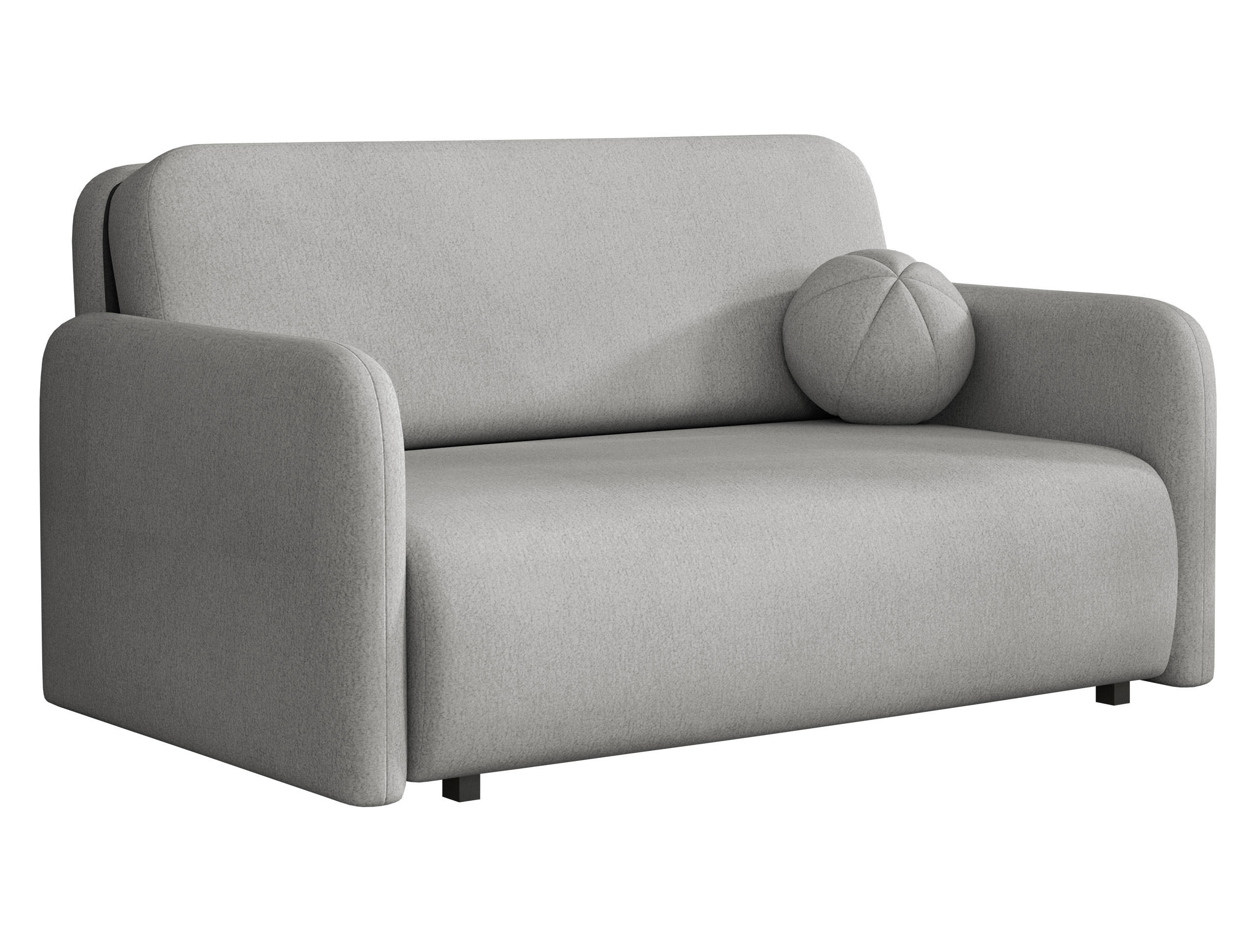 SCHLAFSOFA Viva Sun III - Hellgrau/Schwarz, Holz/Textil (150/85/103cm) - MIRJAN24