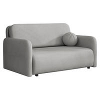 SCHLAFSOFA Viva Sun III - Hellgrau/Schwarz, Holz/Textil (150/85/103cm) - MIRJAN24