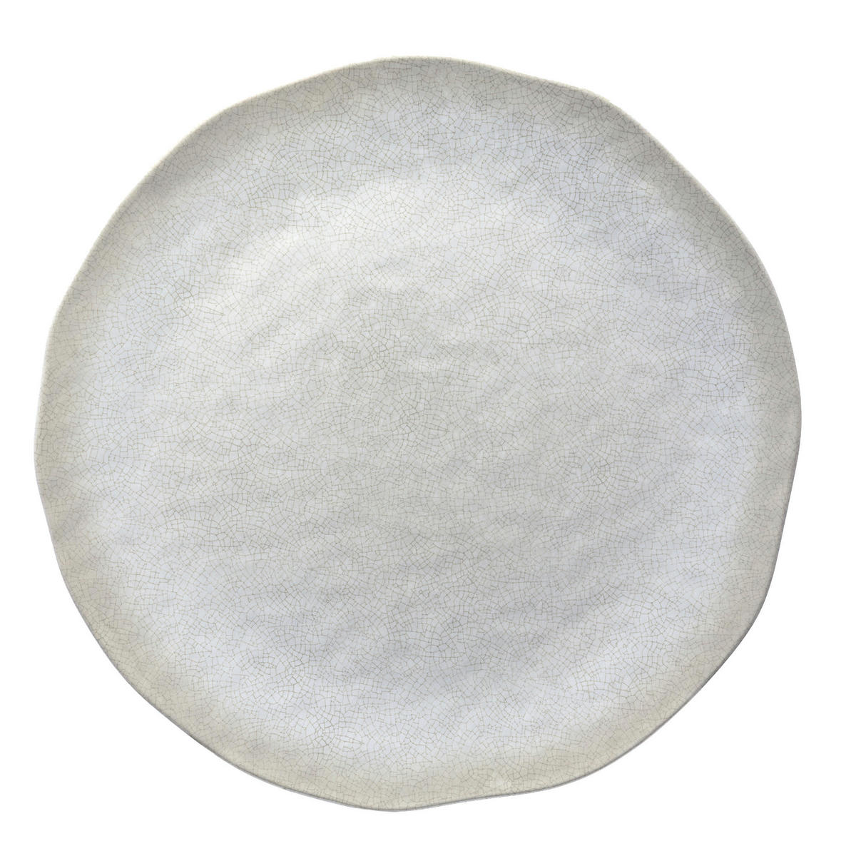 SERVIERPLATTE / Pizzateller Ø 42 cm Atmosfera Taube - Currygelb, Kunststoff (42/3.5/42cm)