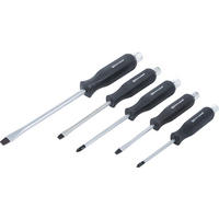 SCHRAUBENDREHER-SATZ | 5-TLG. - Multicolor, Kunststoff/Metall (1/1cm) - BGS technic