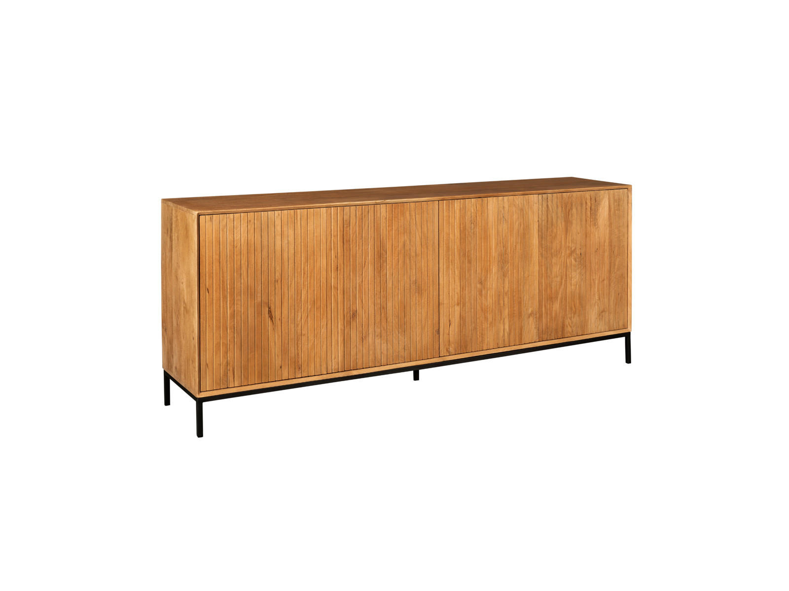 Villa Möbel Sideboard Natur 210x85x45 cm