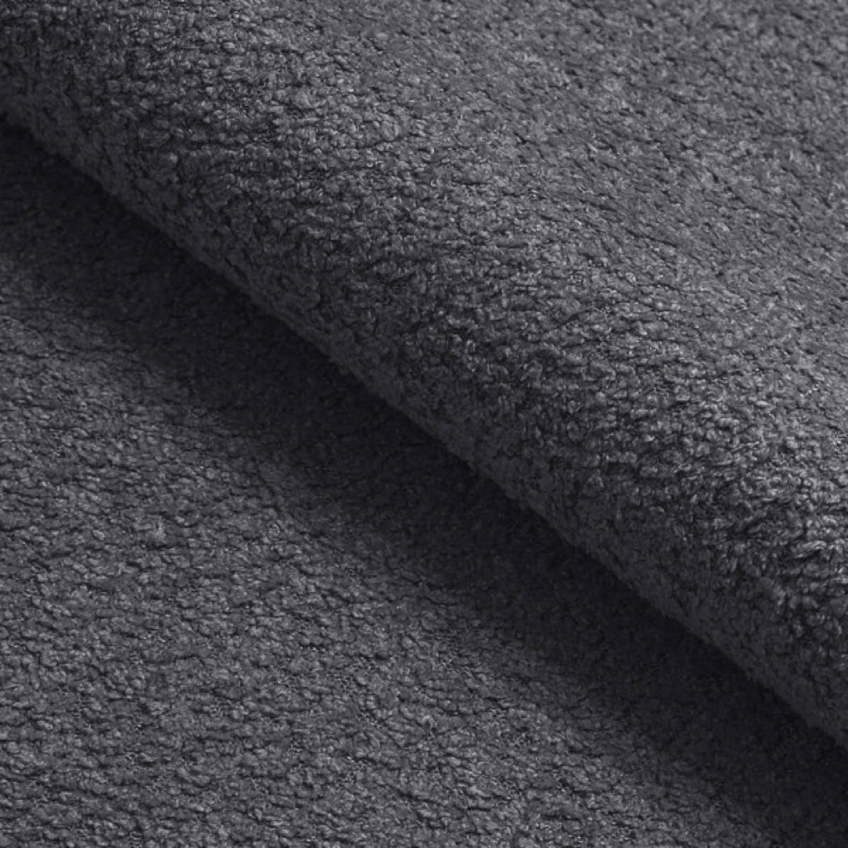 ECKSOFA Grafit Vello Mit Schlaffunktion Rechts - Graphitfarben, Textil (165/270cm) - Sepro Meble