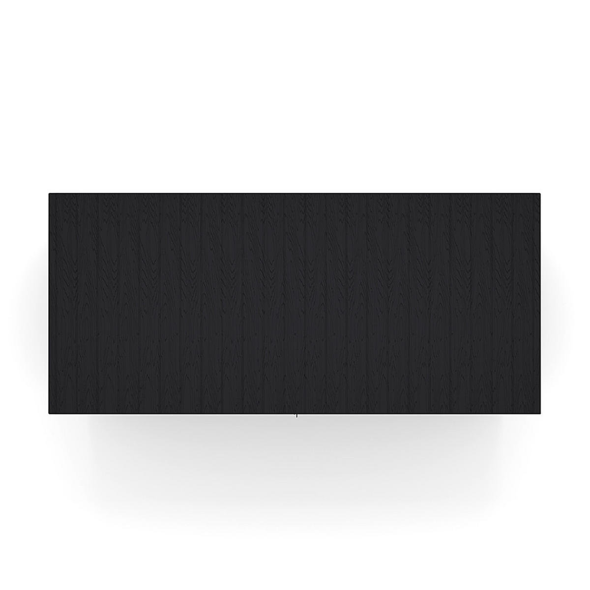 GARTENBOX 430L Abschließbar Wasserdicht Kunststoff Schwarz - Schwarz, Kunststoff (125/61.5/56cm) - Livingandhome