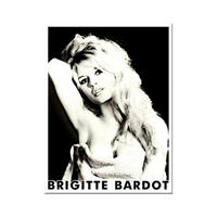 MAGNET 6/8 cm Celebrities Brigite Bardot Portrait - Multicolor, Metall (6/8/0.1cm) - Nostalgic-Art