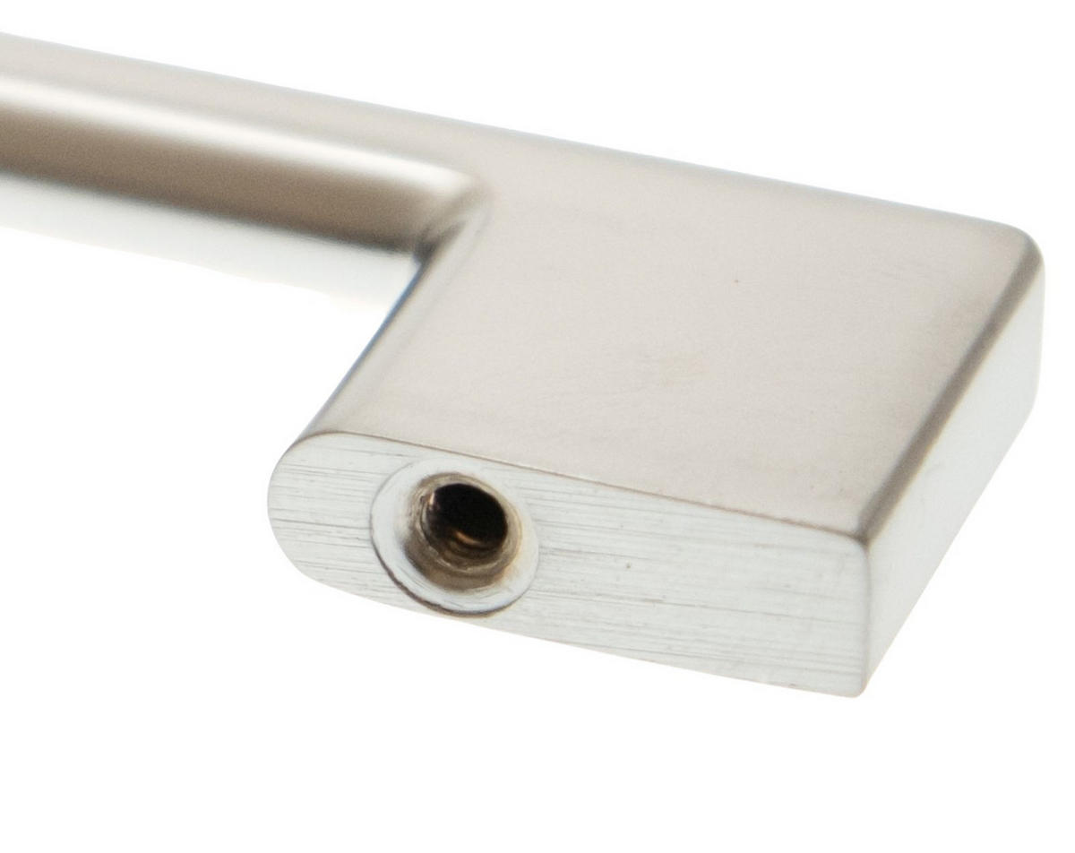 MÖBELGRIFF BA 256mm Easy Edelstahloptik B-Ware kleine Macken mit 2 Schrauben - Edelstahlfarben, Metall (0.8/2.8/29cm) - Livingpoint24