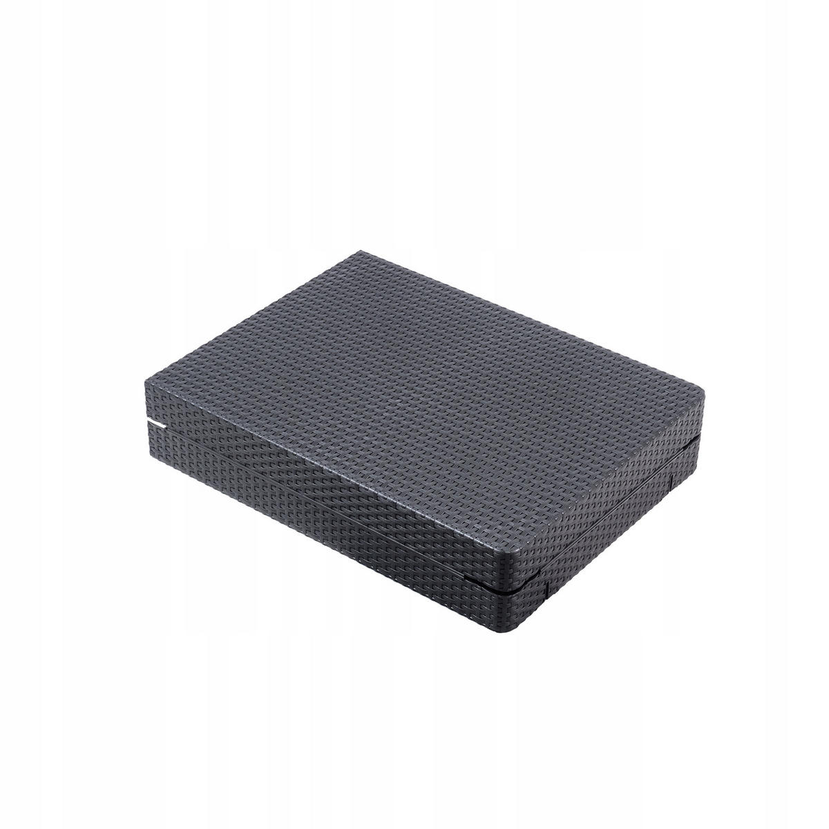 GARTENLIEGESTUHL 58 x 151 cm, Graphit - Graphitfarben, Kunststoff (58/29/151cm) - KADAX