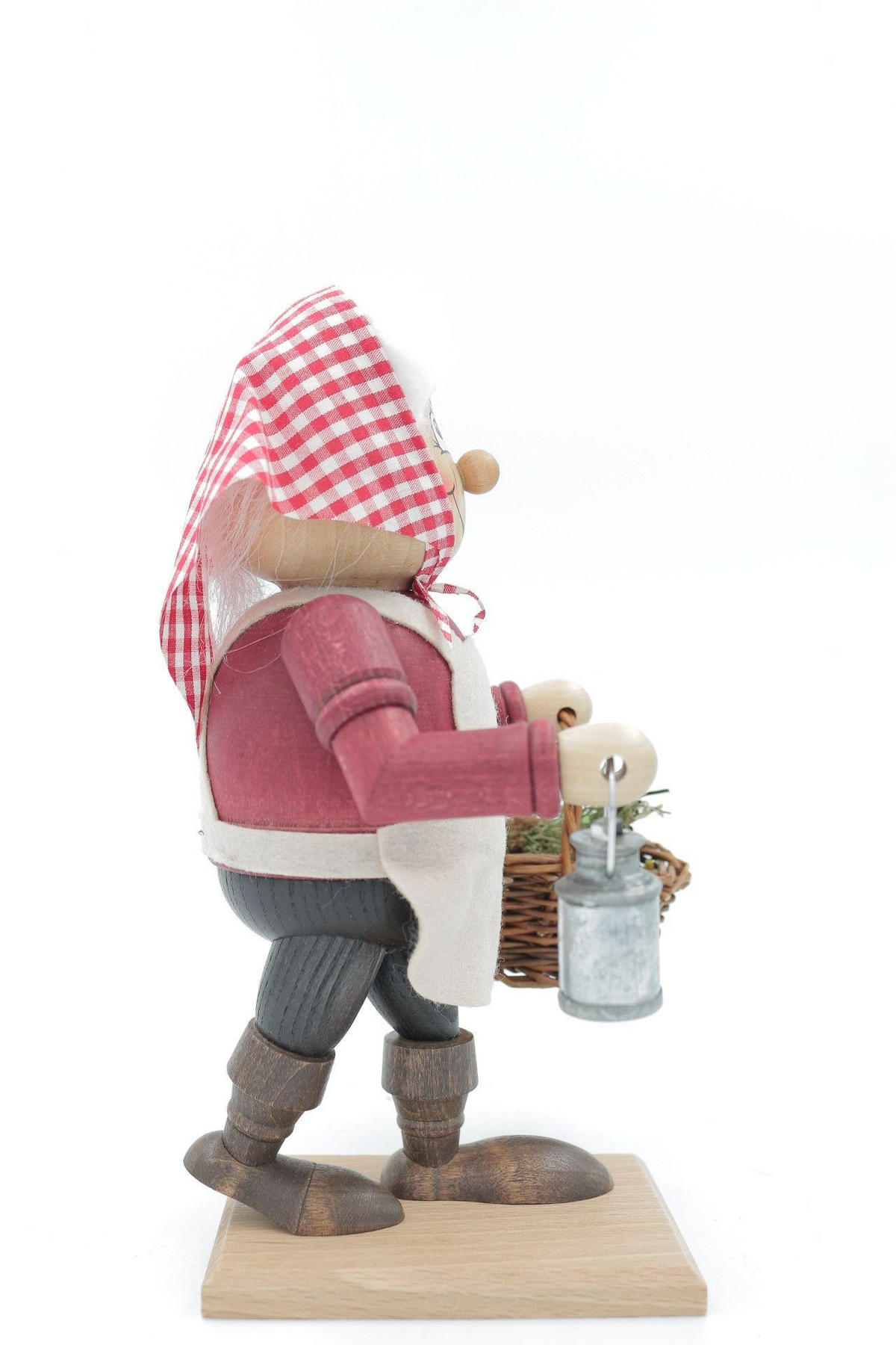 RAUCHFIGUR Wichtel Kräuterfrau 23 cm - Multicolor, Holz (11/22/0.1cm)