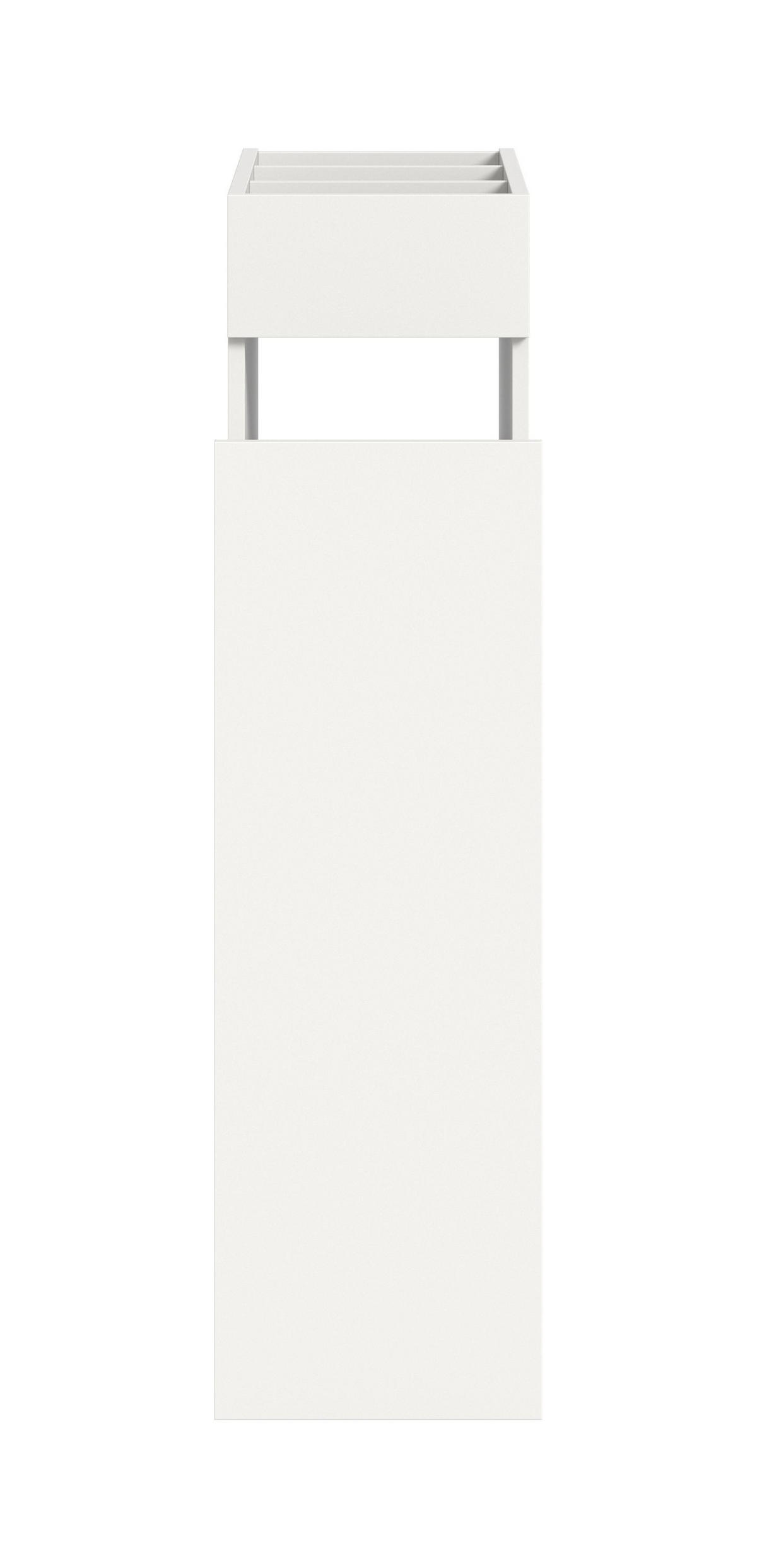 ANSTELLREGAL Free Bad in weiß Nachbildung - modernes Design - B/H/T: 29x101x60 cm - Weiß, Holzwerkstoff (29/101/60cm)