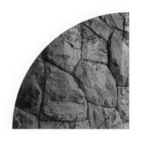 GLASPLATTE für Kamin 100x100 cm - Grau, Glas (100/100/0.4cm) - TULUP