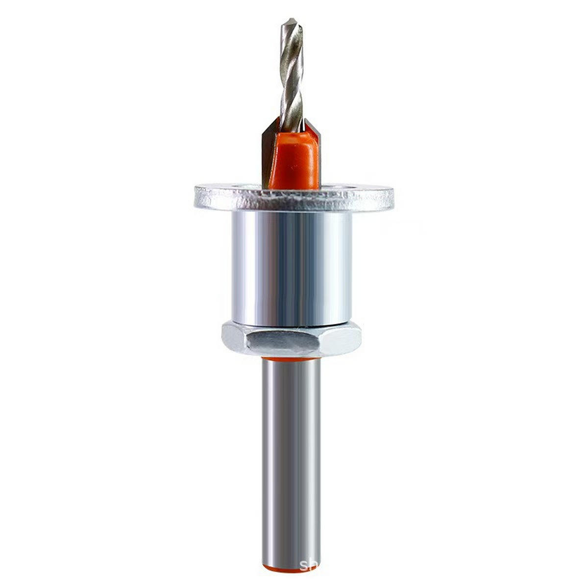 BOHRER – 28 mm – für Holzbearbeitung, mit konischen Löchern, HSS, 2-teiliges Set - Silberfarben, Metall (2.8/8/1cm) - DCA