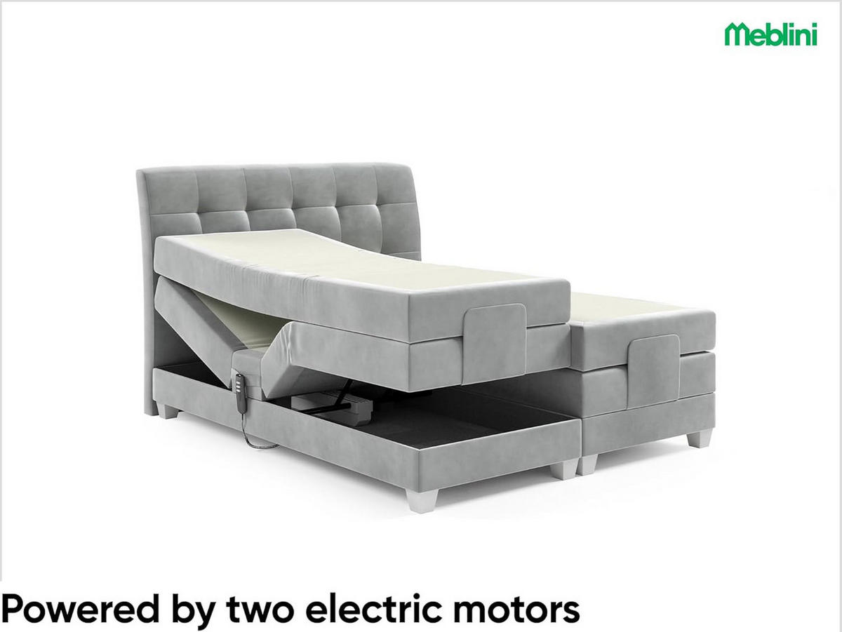 BOXSPRINGBETT DANTE - Beige, Holzwerkstoff (120/200cm) - Meblini