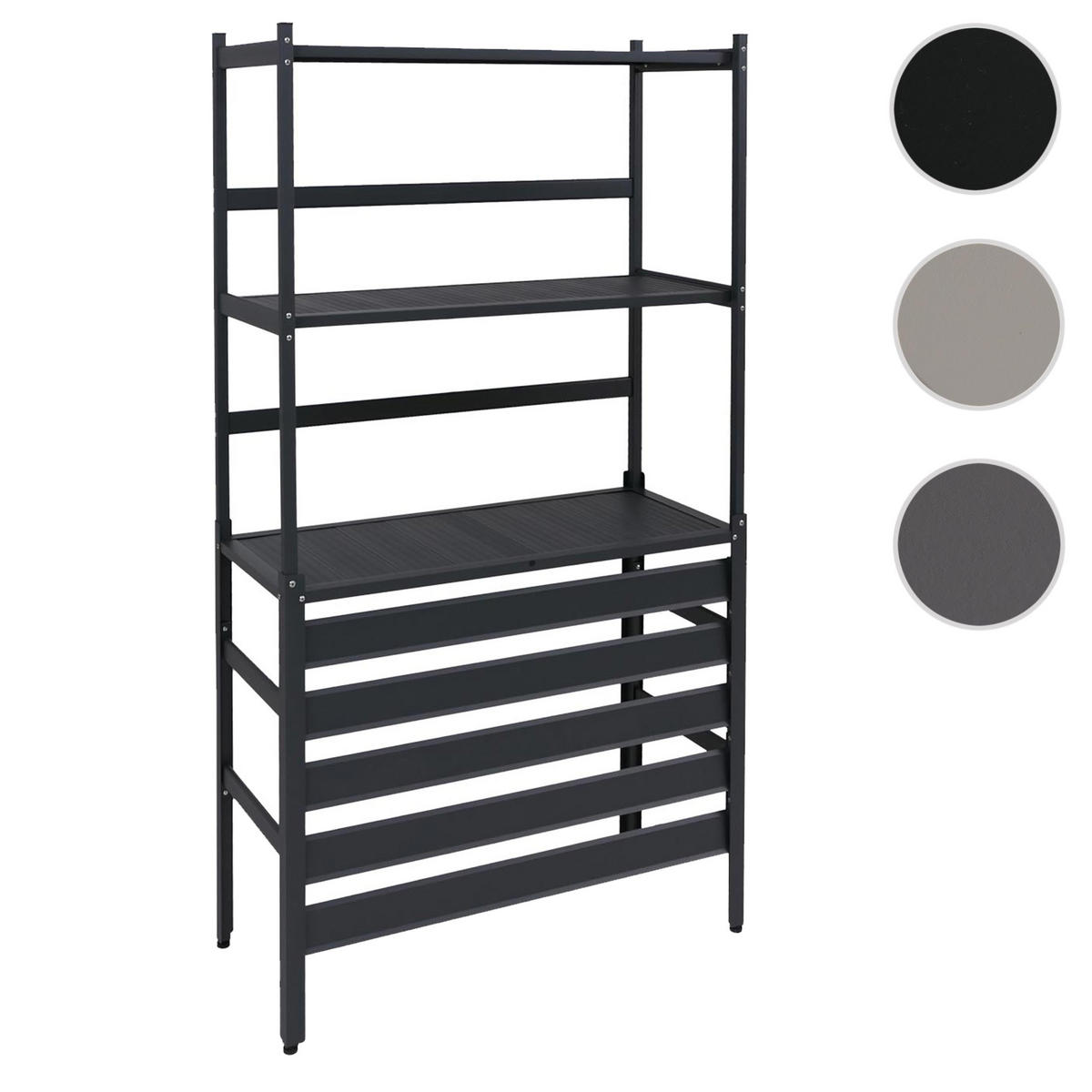 VERKLEIDUNG für Klimaanlage/Wärmetauscher 163x90x38cm Grau - Grau, Metall (90/163/38cm) - PROREGAL