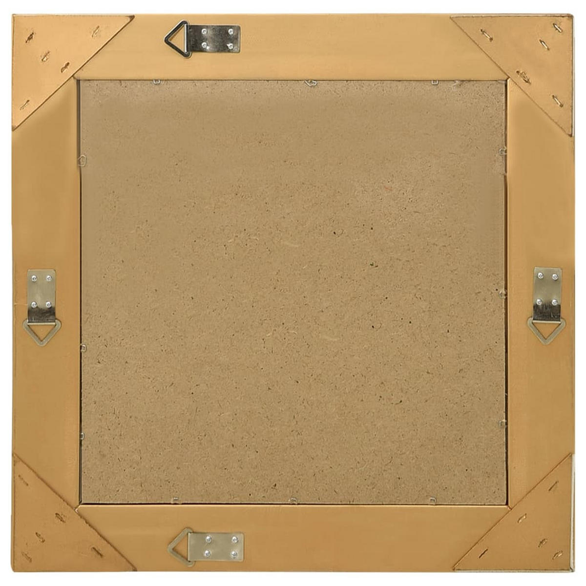 WANDSPIEGEL im Barock-Stil 50x50 cm Golden - Goldfarben, Holz (50/50/50cm) - furnicato