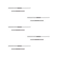 KUGELFÜHRUNGEN Höhe 17mm, TeilVollauszug, Verzinkt 5er-set - Zinkfarben, Metall (1/2/31cm) - EMUCA