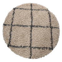 HOCHFLORTEPPICH 200/200 cm Kalmar 441 - Hellbraun, Textil (200/200cm) - Paco Home