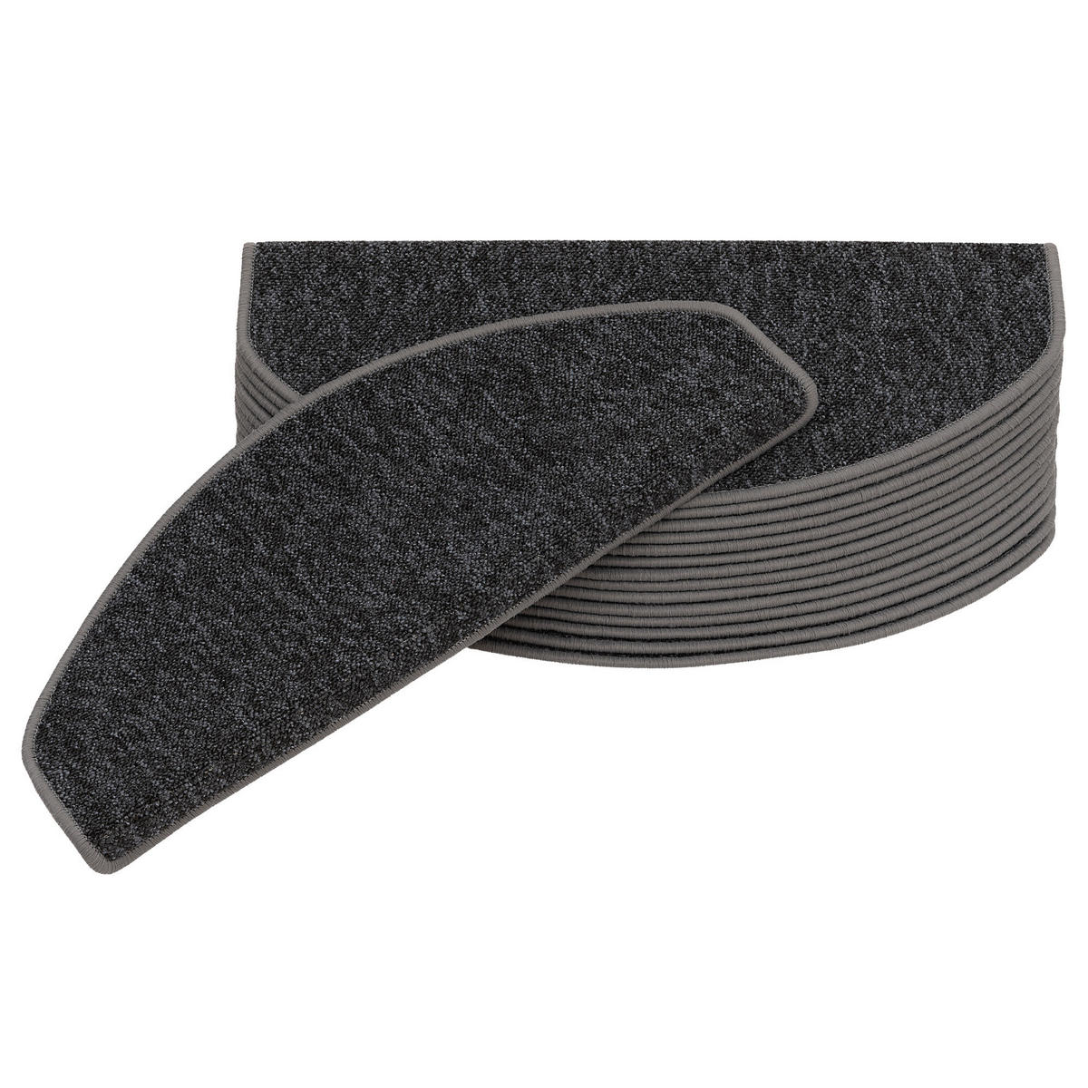 TREND SCHLINGE STUFENMATTE STRONG 15ER-SET - Schwarz/Grau, Textil (24/65cm) - Pergamon