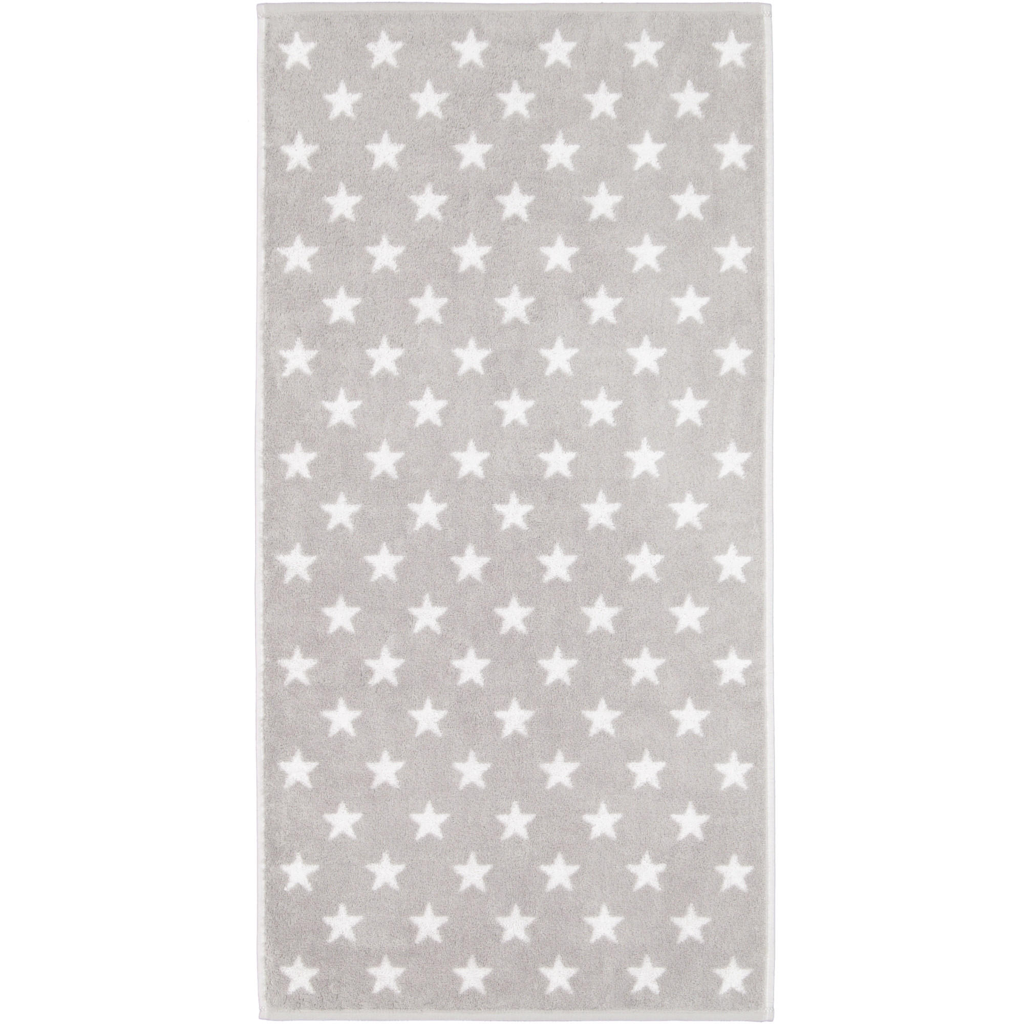 WASCHHANDSCHUH NEW STARS STERNE KLEIN 6261 PLATIN/WEISS - 76 - Grau, Textil (16/22cm) - Cawoe