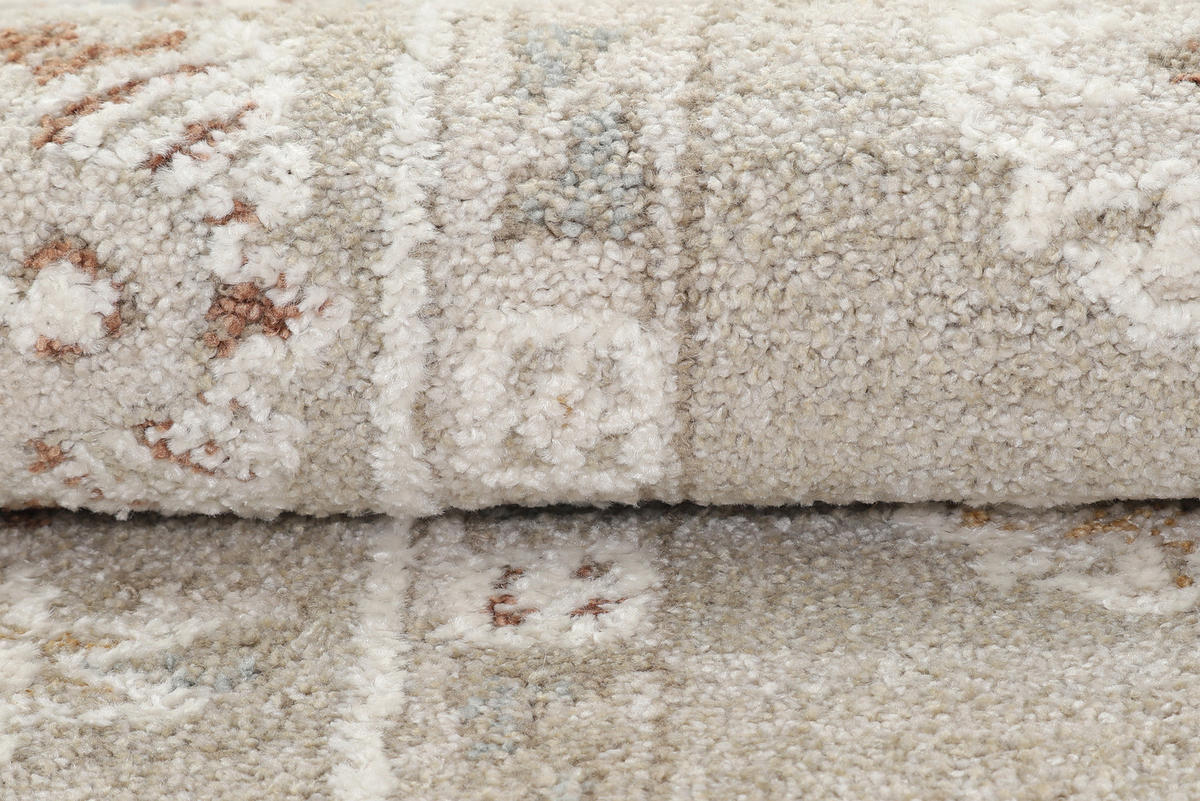 TEPPICH TREND Creme 120/170 cm - Creme, Textil (120/170cm) - Tapiso