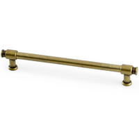 MÖBELGRIFF BA 192mm Altmessing Messing brüniert Vintage mit 2 Schrauben - Messingfarben, Metall (1.2/2.9/22.2cm) - Livingpoint24