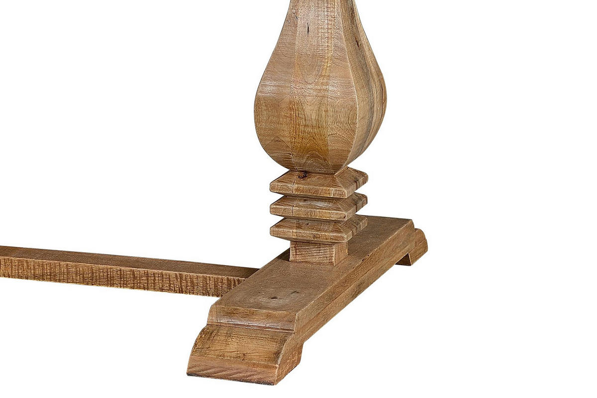 ESSTISCH aus Mangoholz 200 cm, 8 Sitzplätze - Braun, Holz (200/100/77cm) - Giner y Colomer