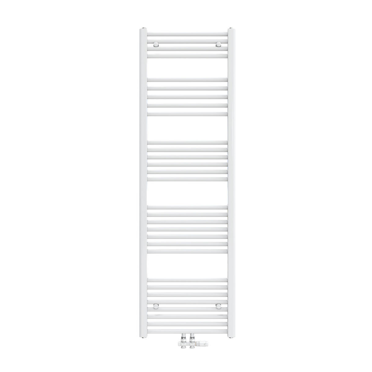 HEIZKÖRPER Handtuchheizkörper wasserführend 160/50/3 cm - Weiß, Metall (50/160/3cm) - EMKE