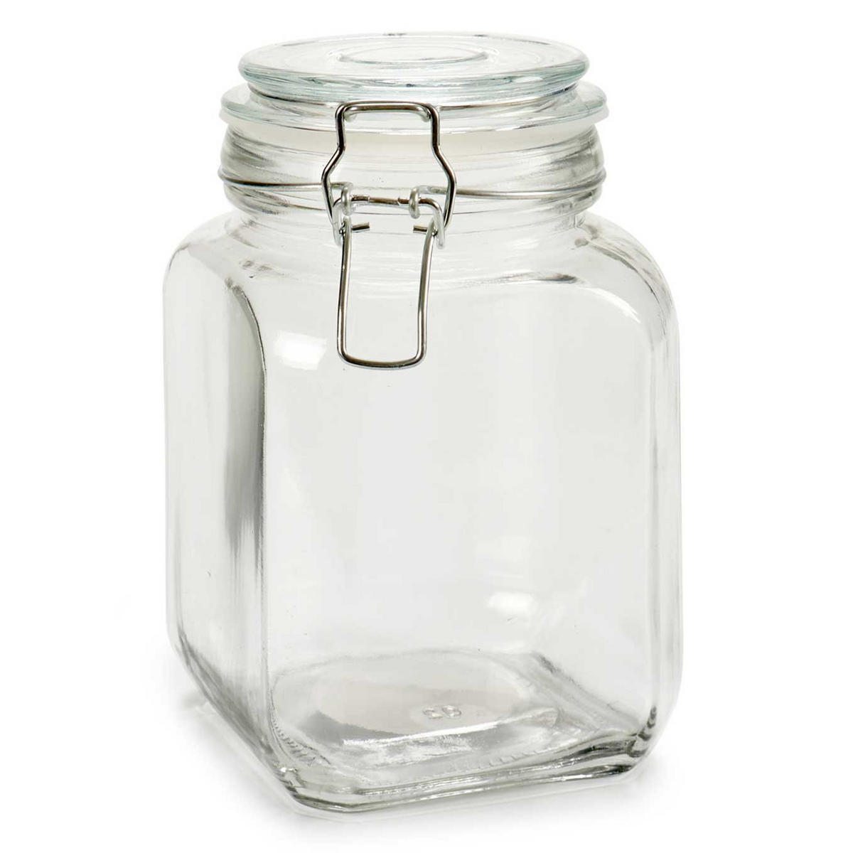 GLAS Schnappdeckel 1,2 l - Transparent, Glas (11/17/11cm)