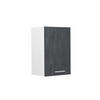 HÄNGESCHRANK R-Line Schwarz Beton 40 cm - Schwarz/Weiß, Holzwerkstoff (40/60/31cm) - Vicco