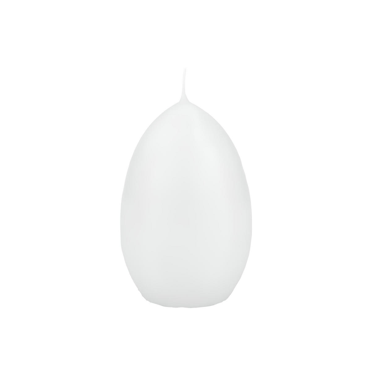 EIKERZEN Weiß 60 x Ø 45 mm, 30 Stück - Weiß, Paraffin (4.5/6/6cm) - Wiedemann Kerzen