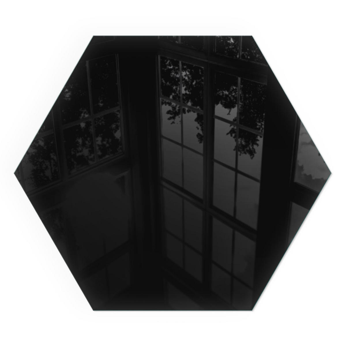GLASPLATTE für Kamin h40 cm - Schwarz, Glas (40/40/0.4cm) - TULUP