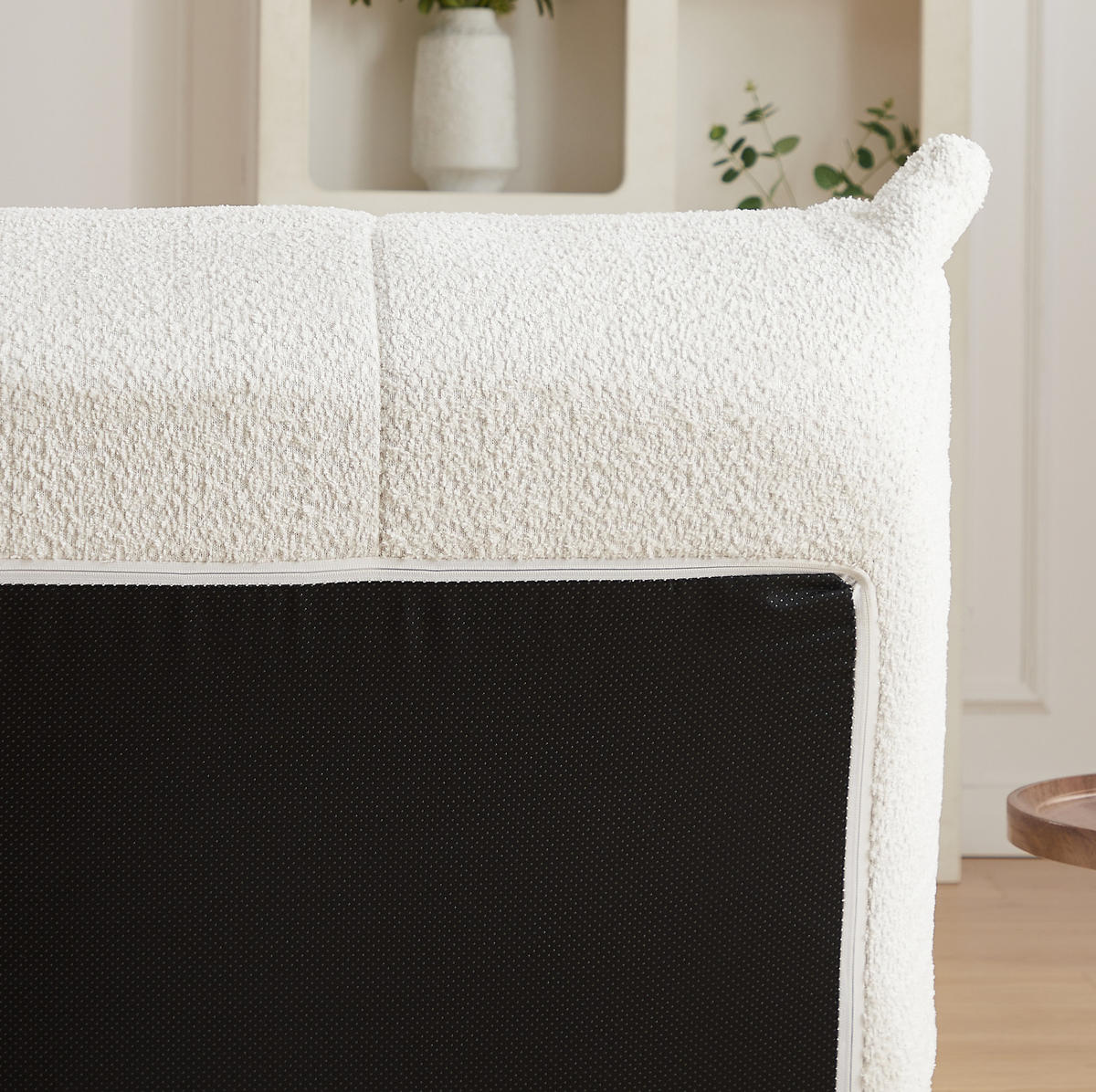 SITZSACK SOFA aus Chenille Beige - Beige, Kunststoff (94/71/101cm) - Beauniv