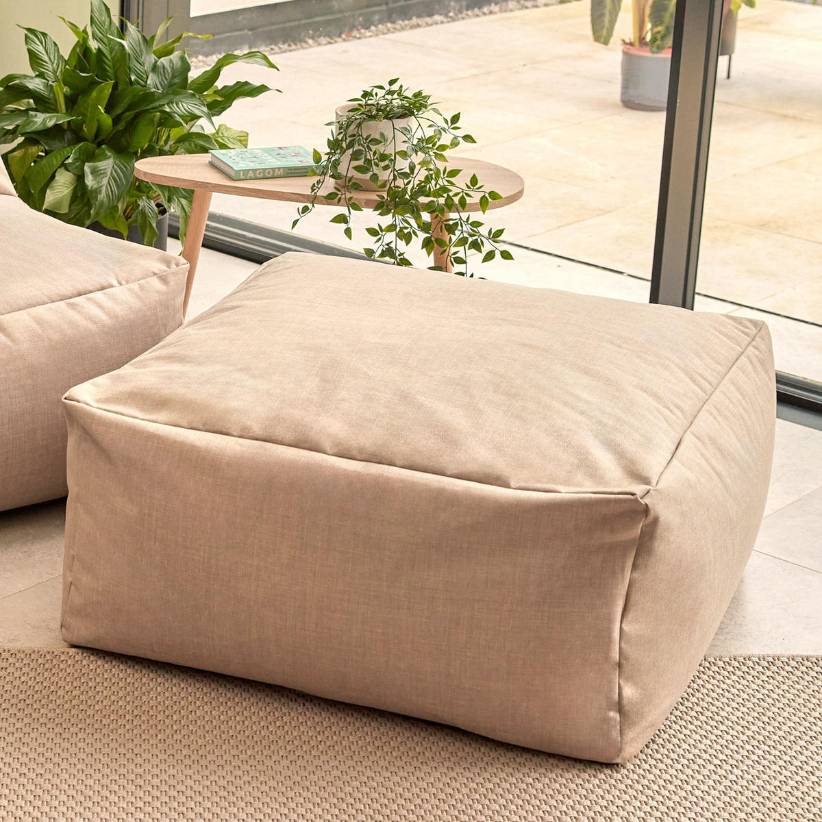 HOCKER Tetra Outdoor - Beige, Kunststoff (88/38/38cm) - icon