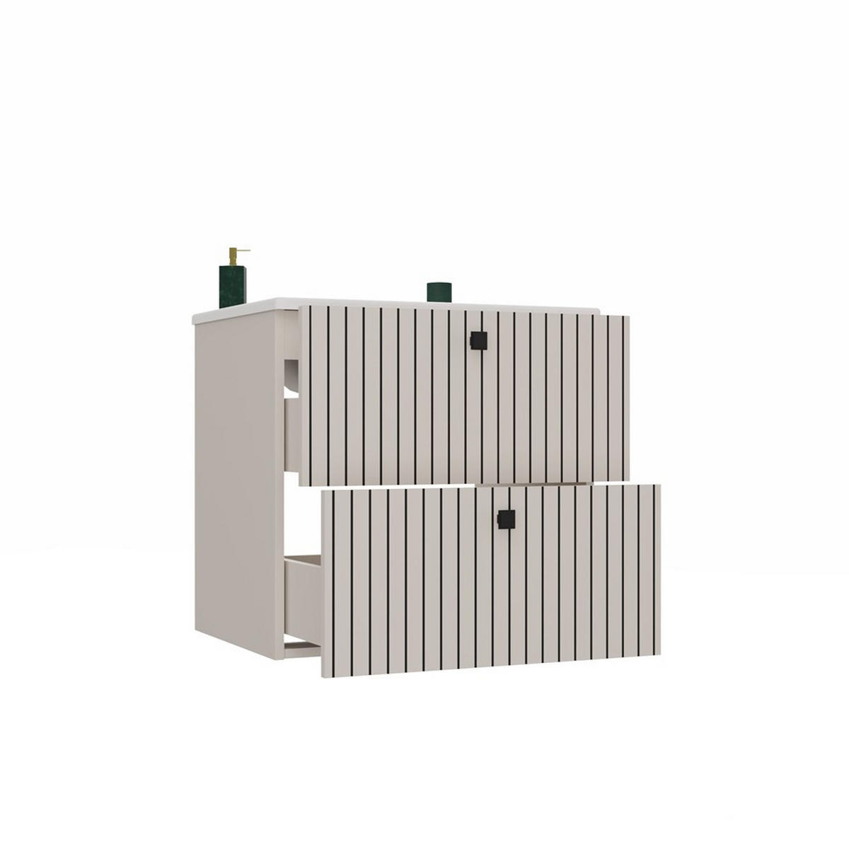 MASCĂ pentru lavoar cașmir 60/59/47 - cașmir, compozit lemnos (60/59/47cm) - RAUMHIRSCH FURNITURE