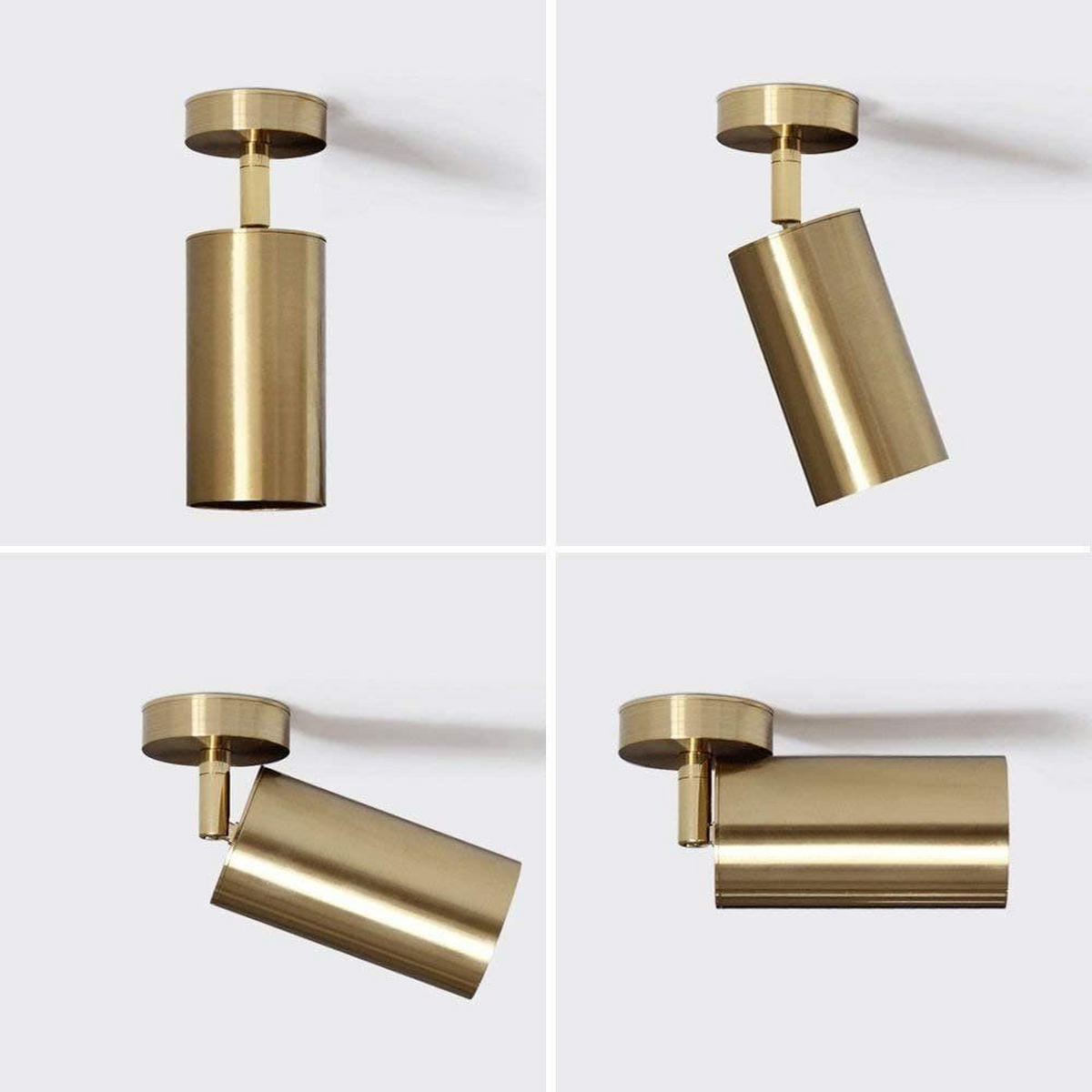 STRAHLER Matteo 1-flammig 6/6/16 cm - Goldfarben, Metall (6/6/16cm) - ZMH