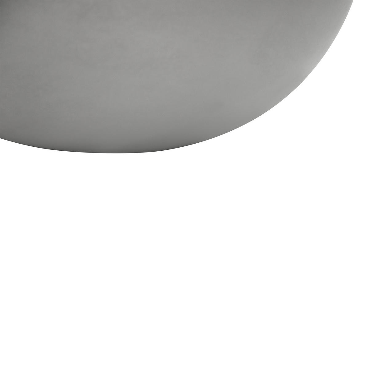 COUCHTISCH CHRONOS Mittel aus Beton 87 x 87 x 35 cm - Grau, Naturmaterialien (87/87/35cm) - Elementi