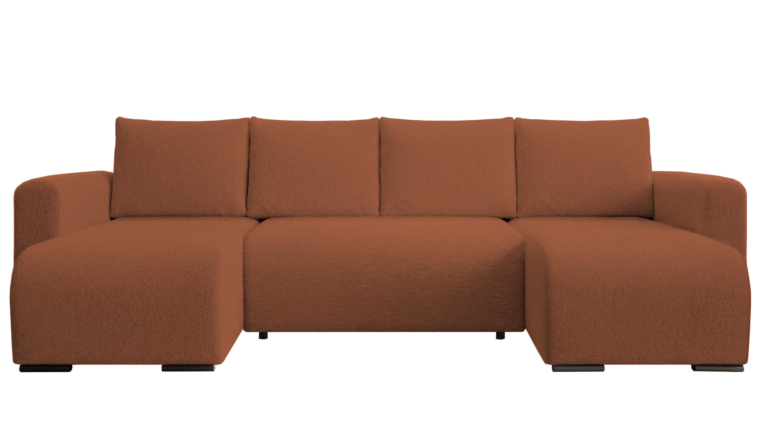 Storez24 Wohnlandschaft Orange 305x85x140 cm